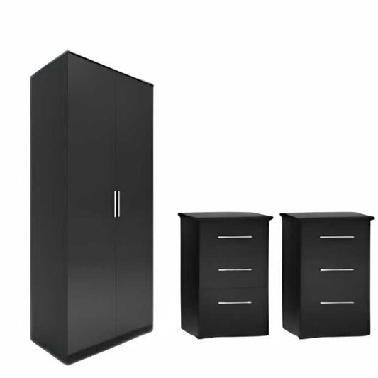2_Door_6_Drawers_Wardrobe_Set