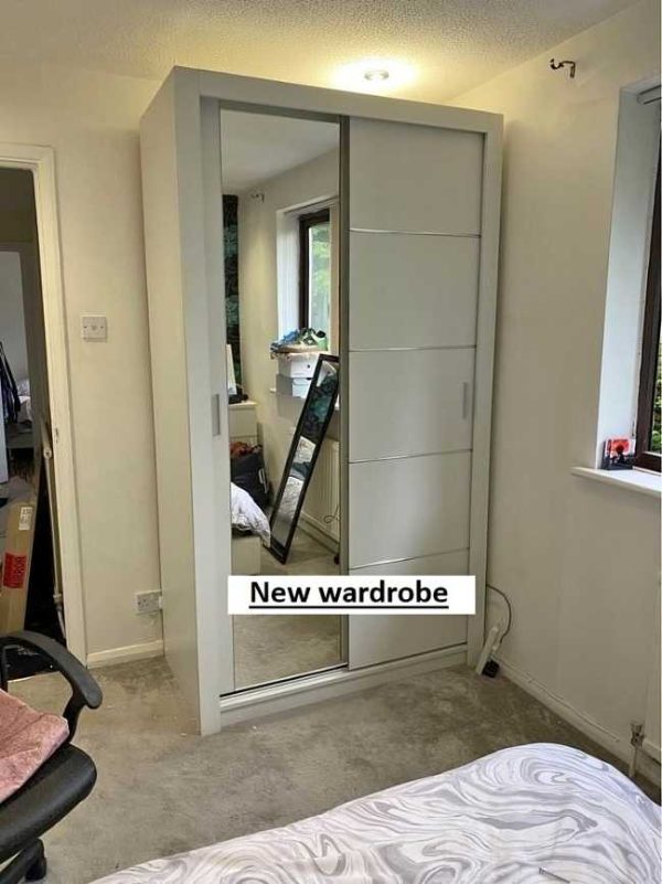 Lyon Wardrobe Side Mirror Wardrobe