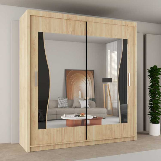 Batumi Sliding Mirror Wardrobe - London UK