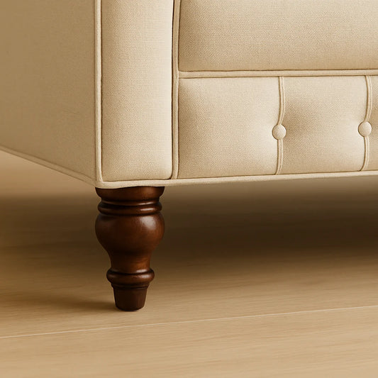 Handmade 3-Seater Chesterfield Sofa in Plush Velvet – Made in UK