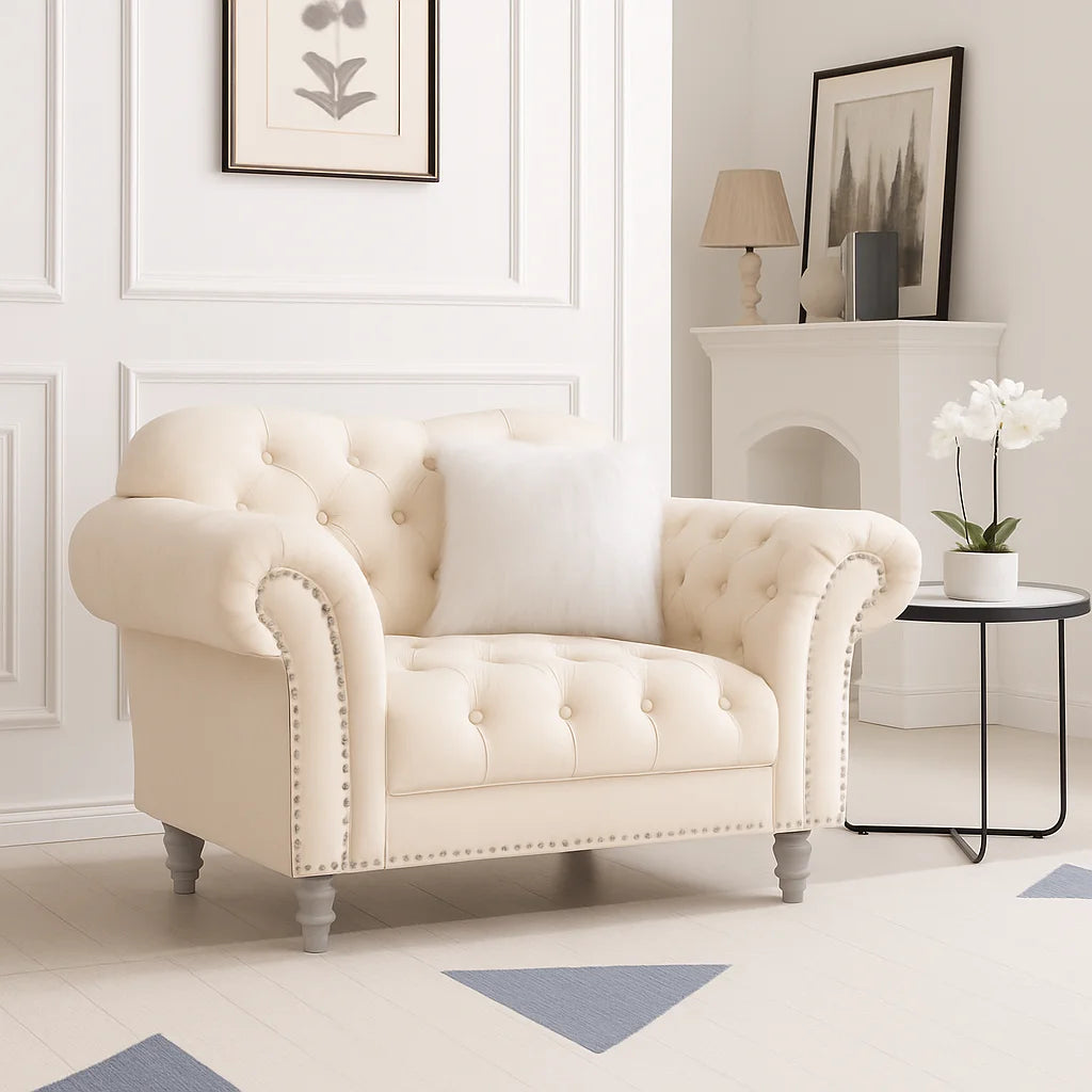 Elegance Armchair – Handmade in the UK | Multiple Colour Choices