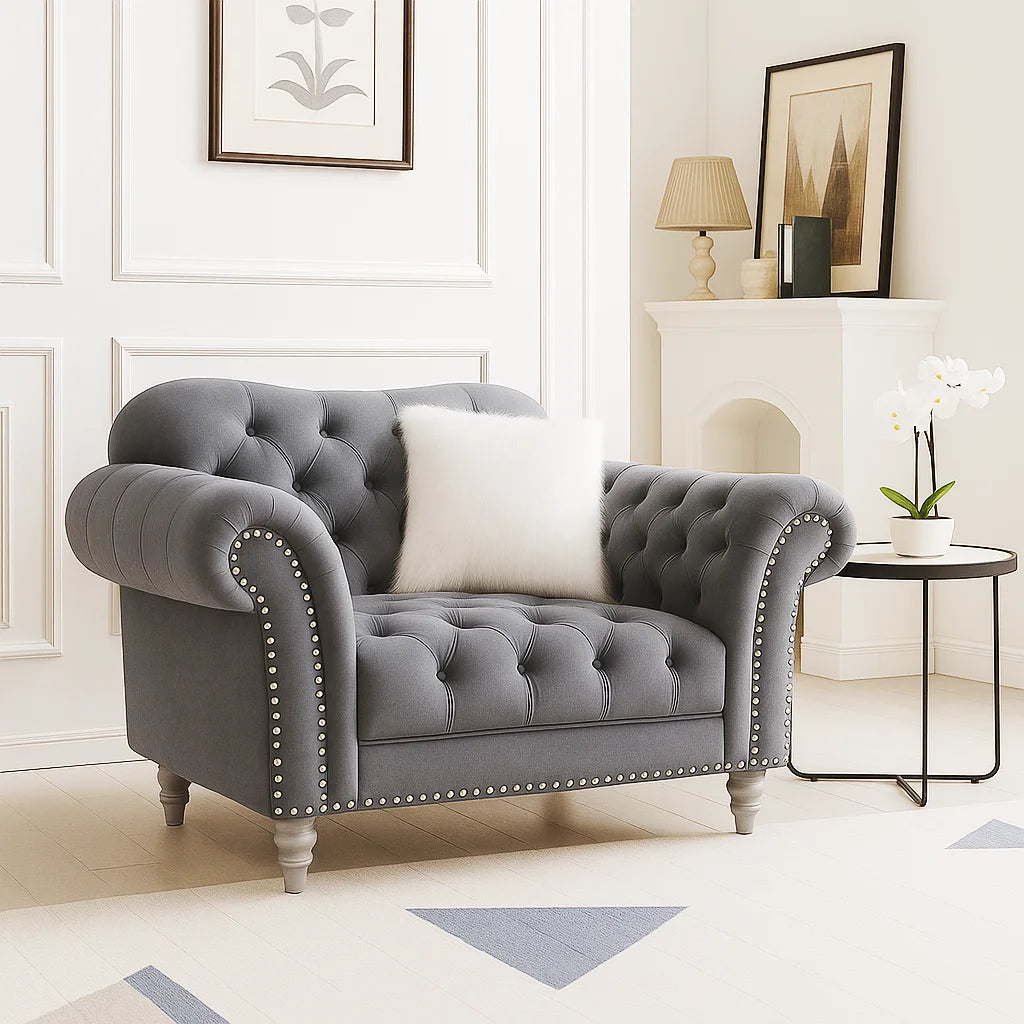 Elegance Armchair – Handmade in the UK | Multiple Colour Choices
