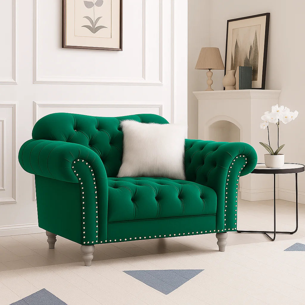 Elegance Armchair – Handmade in the UK | Multiple Colour Choices