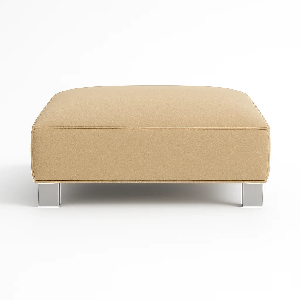 London Sofa—Sloane Velvet Classic Stool