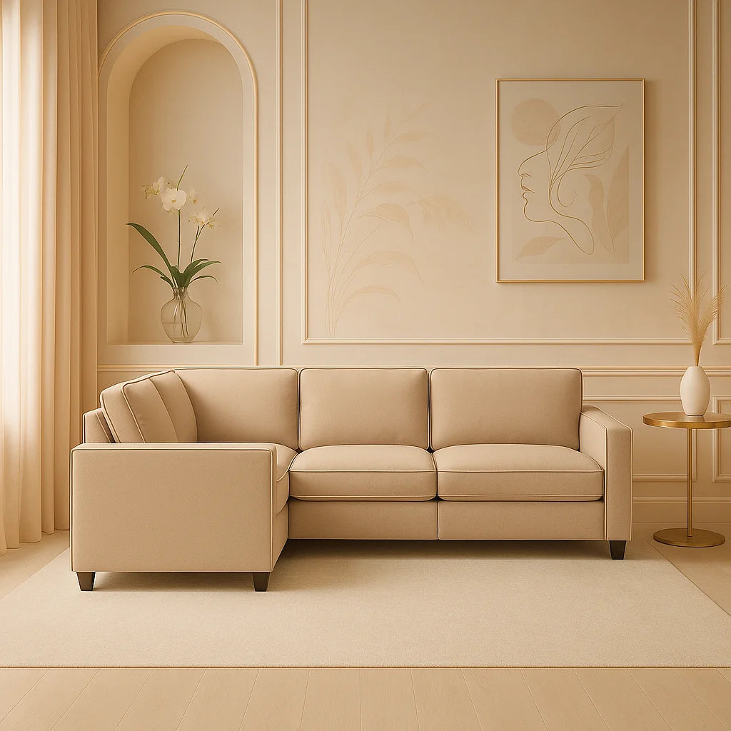 Soho Velvet Corner Sofa