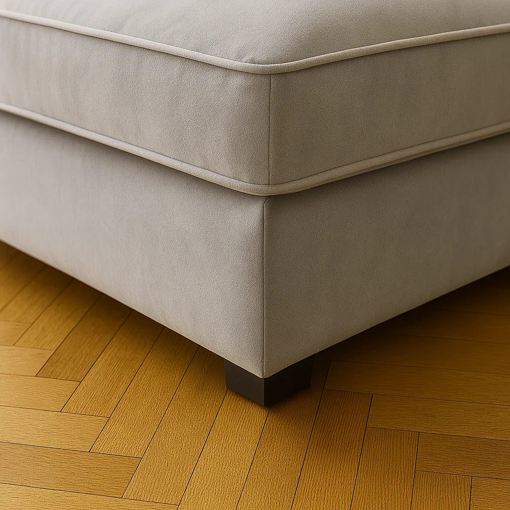 The Kensington – Premium Velvet U-Shape Sofa | UK Handmade
