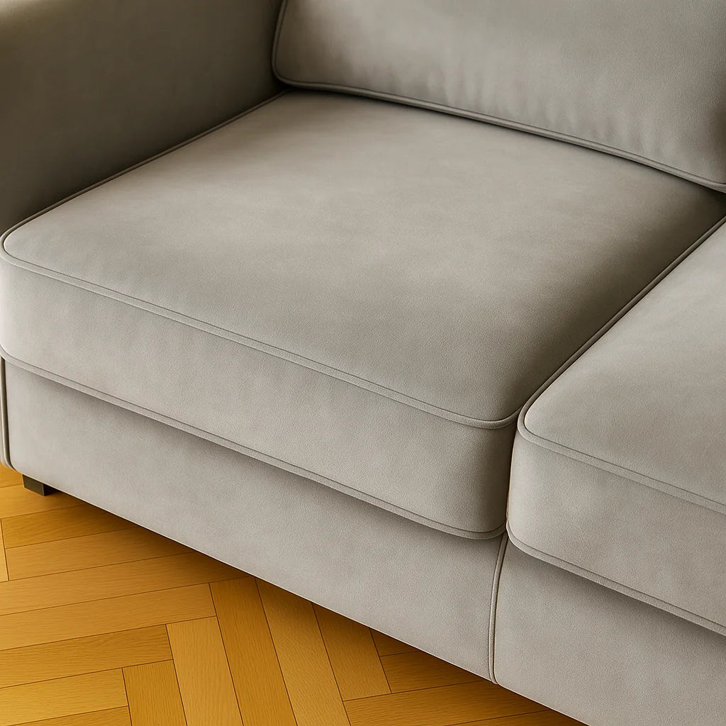The Kensington – Premium Velvet U-Shape Sofa | UK Handmade