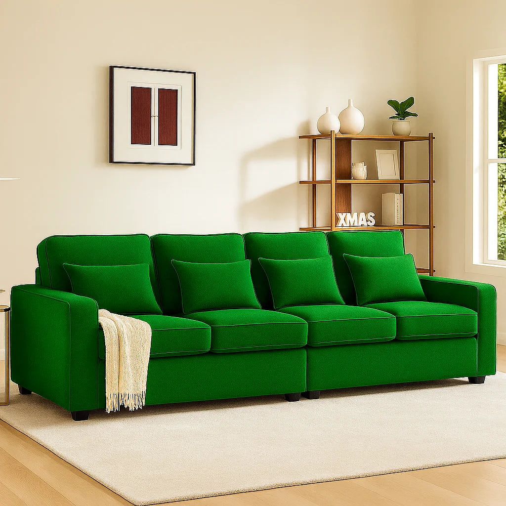 Sloane 4 Seater Sofa – Handcrafted UK Made Sofa in Multiple Colours