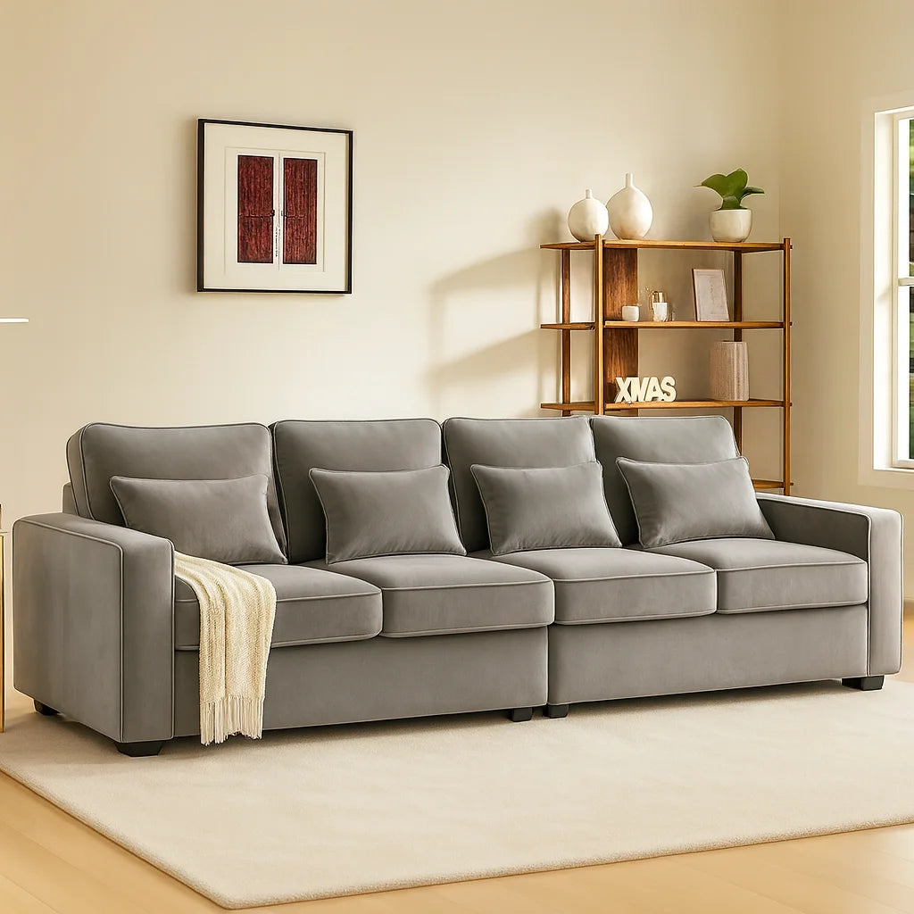 Sloane 4 Seater Sofa – Handcrafted UK Made Sofa in Multiple Colours