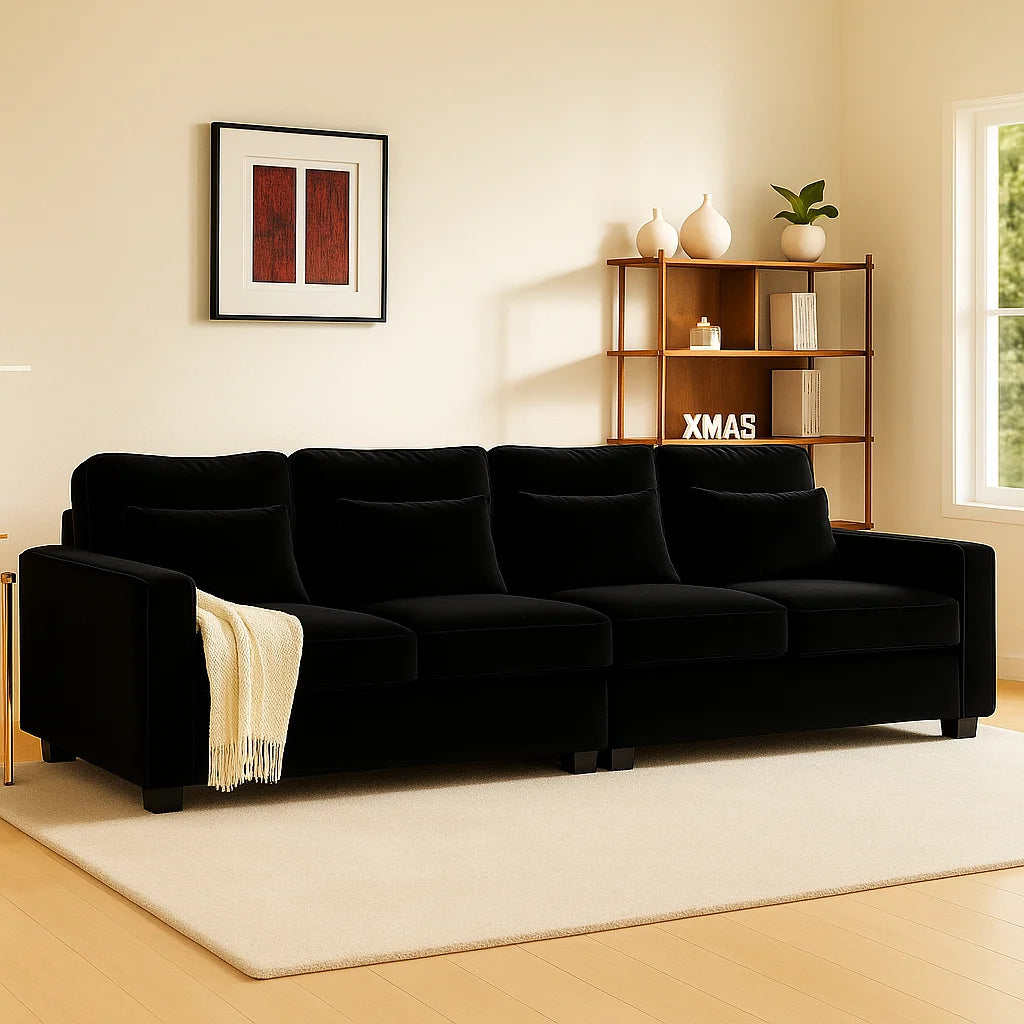 Sloane 4 Seater Sofa – Handcrafted UK Made Sofa in Multiple Colours