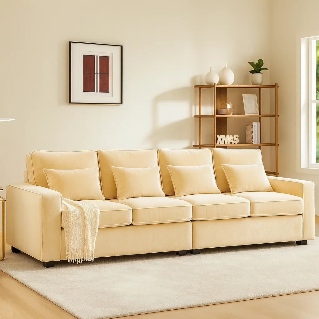 Sloane 4 Seater Sofa – Handcrafted UK Made Sofa in Multiple Colours