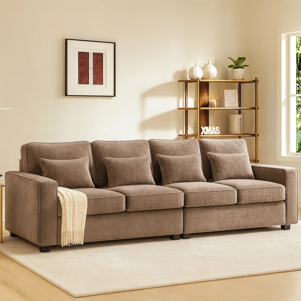 Sloane 4 Seater Sofa – Handcrafted UK Made Sofa in Multiple Colours