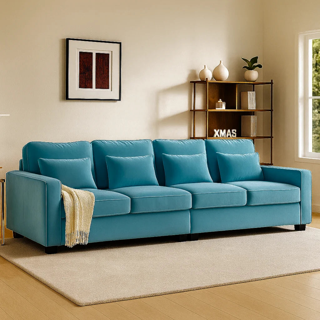 Sloane 4 Seater Sofa – Handcrafted UK Made Sofa in Multiple Colours