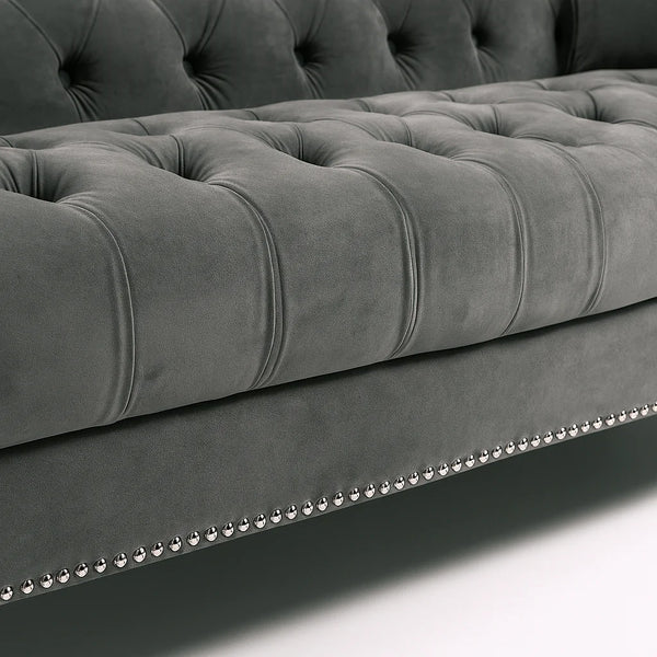 Chesterfield Elegance 3+2 Sofa Set – Luxurious UK Velvet