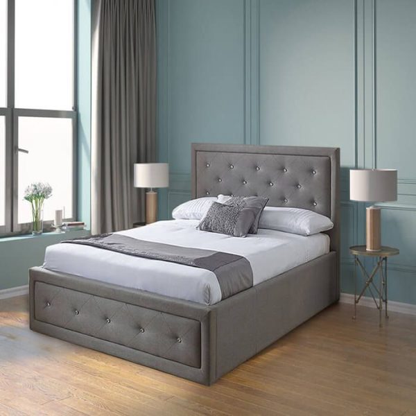 Ottoman Leather Bed