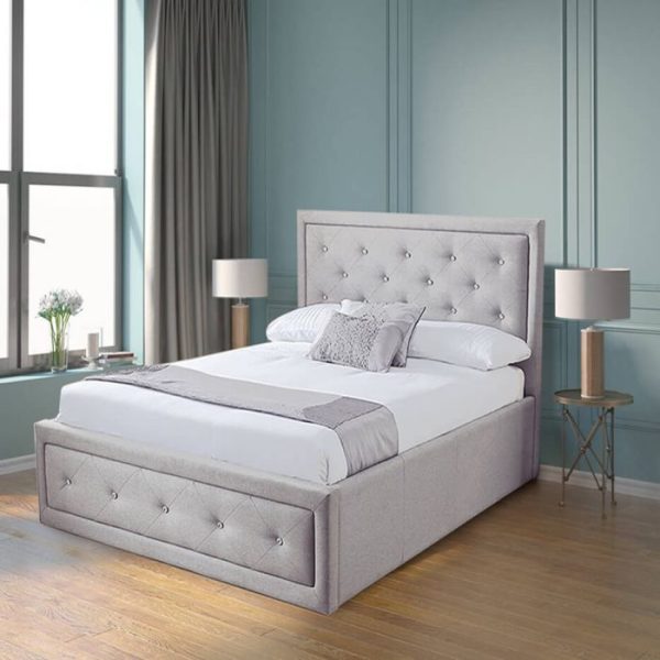 Ottoman Leather Bed