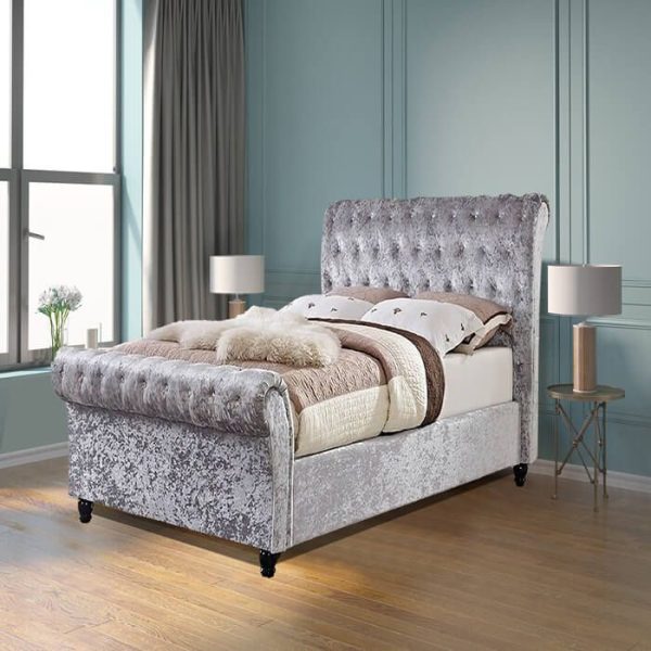 Miami Sleigh Bed for Sale in UK