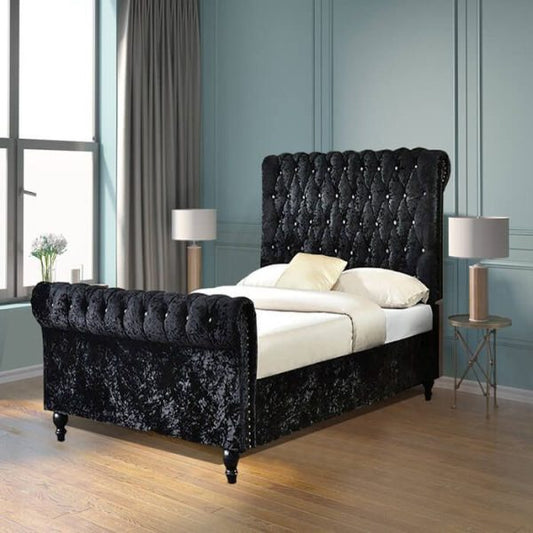 Miami Sleigh Bed for Sale in UK