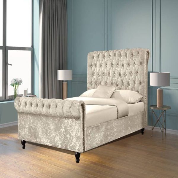 Miami Sleigh Bed for Sale in UK