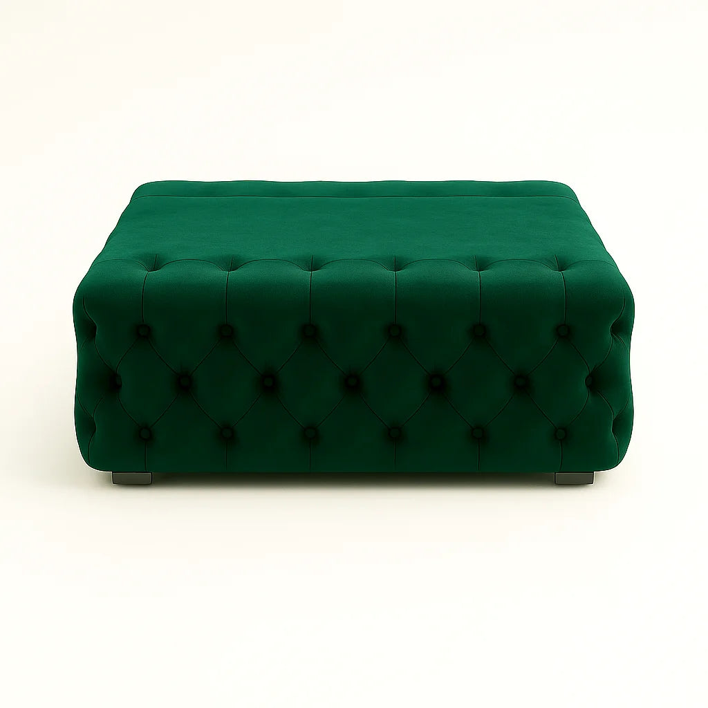 Italian Velvet Corner Sofa