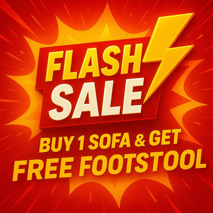 Flash Sale – Buy One Sofa, Get a Free Matching Footstool!