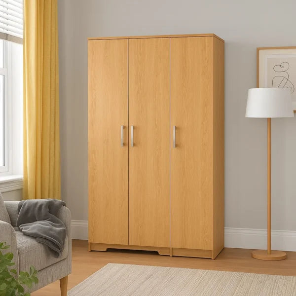 3 Door Wardrobe – Elegant Storage Solution | UK Made