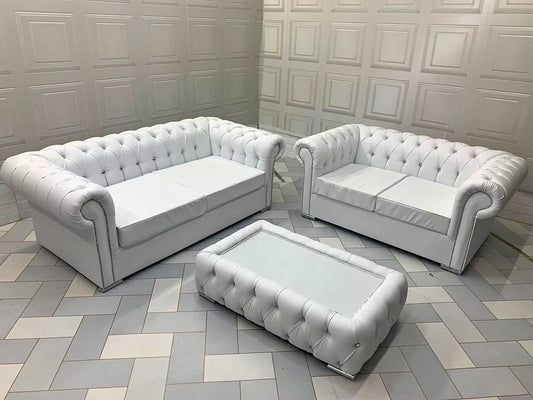 Velvet Chesterfield 3+2 Seater sofa