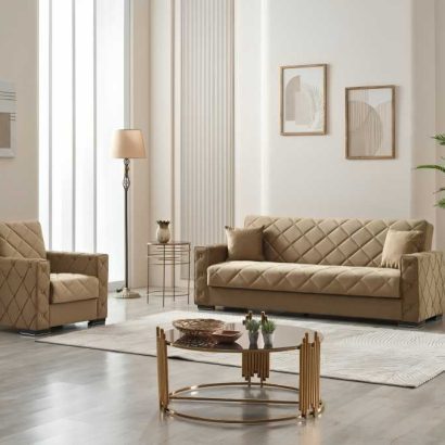 Beige Hegel Sofa Beds