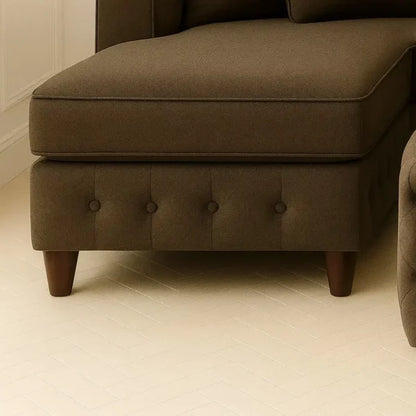 Ashton Velvet U- Shape Sofa – UK Made