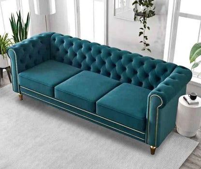 Premium 3-Seater Chesterfield Couch