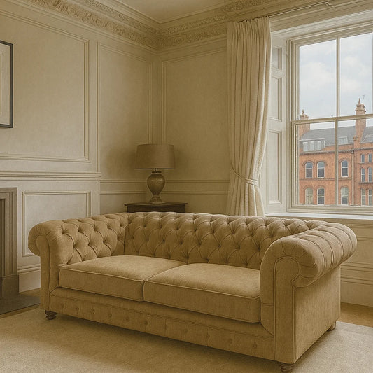 Bold & Beautiful – 2 Seater Chesterfield in Premium Finish