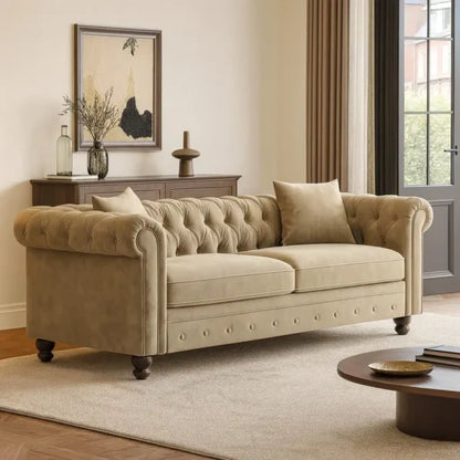 Chesterfield 3 Seater Sofa – Elegant & Timeless, UK Made
