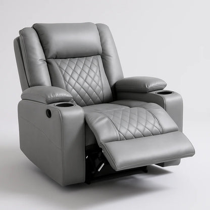 Electric Recliner Armchair | Handmade UK Leather Comfort