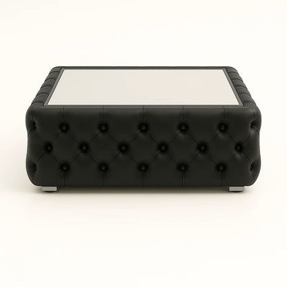 Elegance Corner Footstool in Velvet - London Sofa