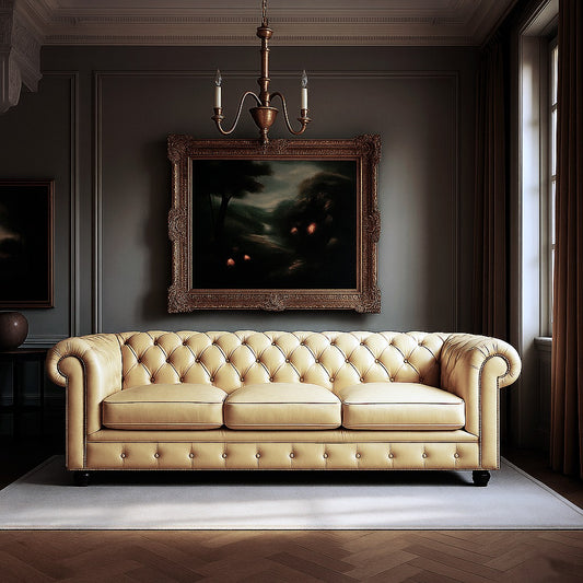 London sofa - Chesterfield Velvet Sofa