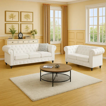 Classic Chesterfield 3+2 Sofa Set – Exquisite UK Luxury