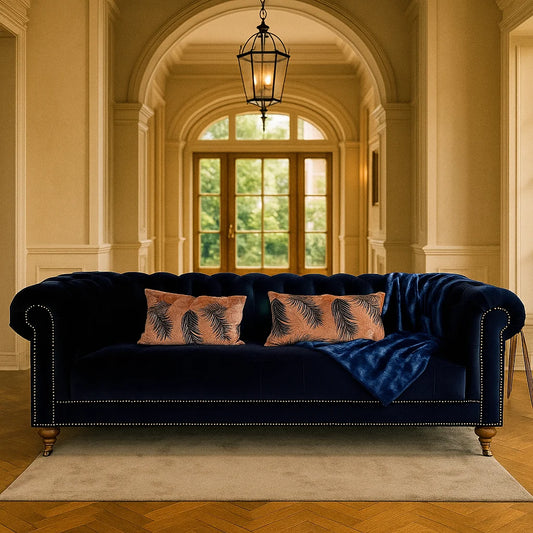 Deep Luxe – Plush 3-Seater by London Sofa