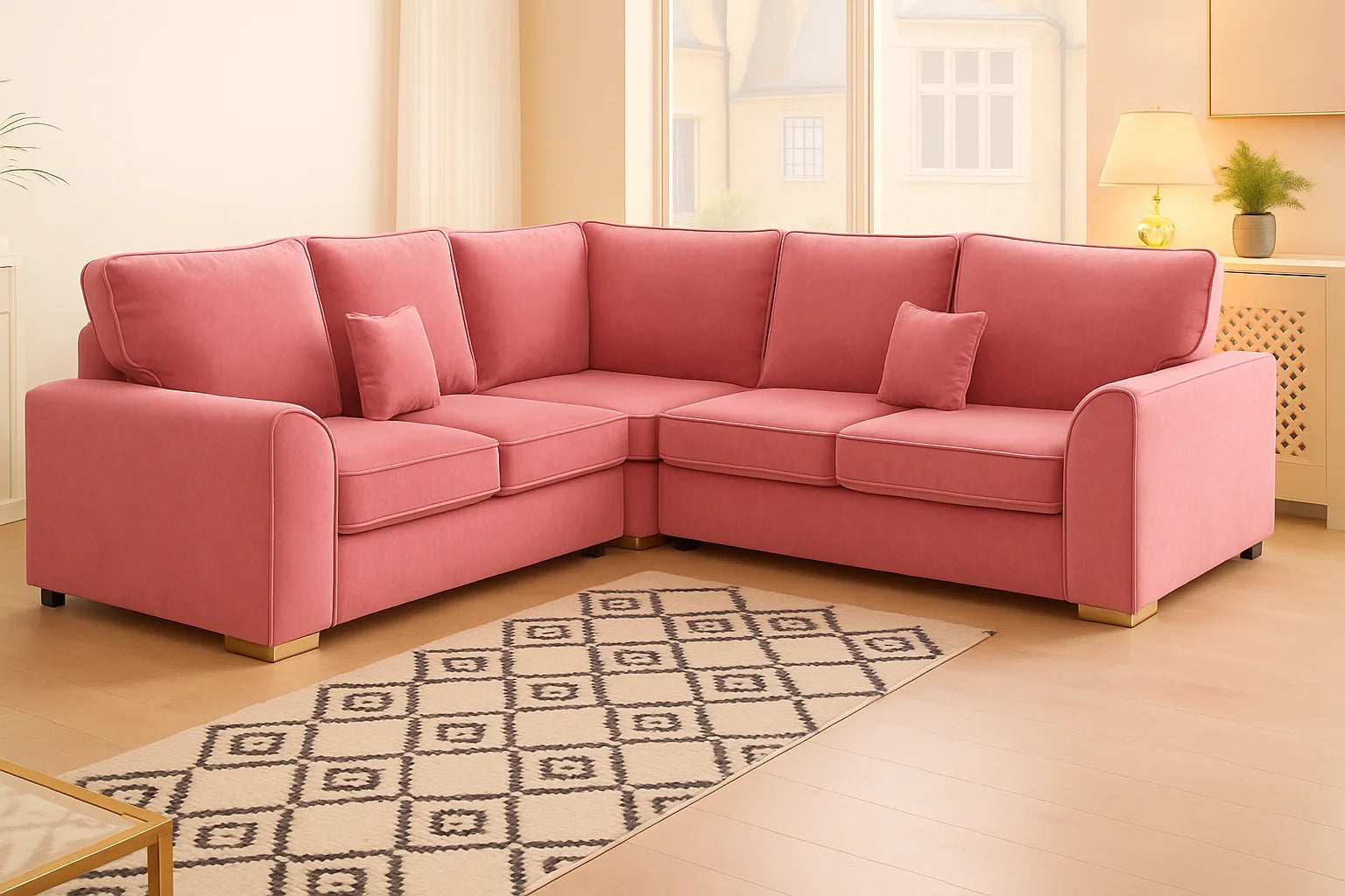 Dylan-Corner-Sofa_5-Seater-in-Pink-colour