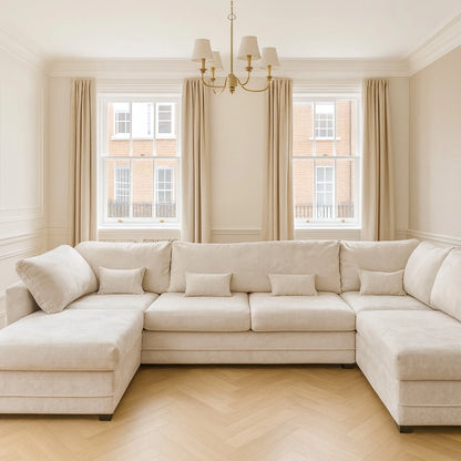 Dylan U-Shape Sofa | UK-Made Family Comfort Sectional