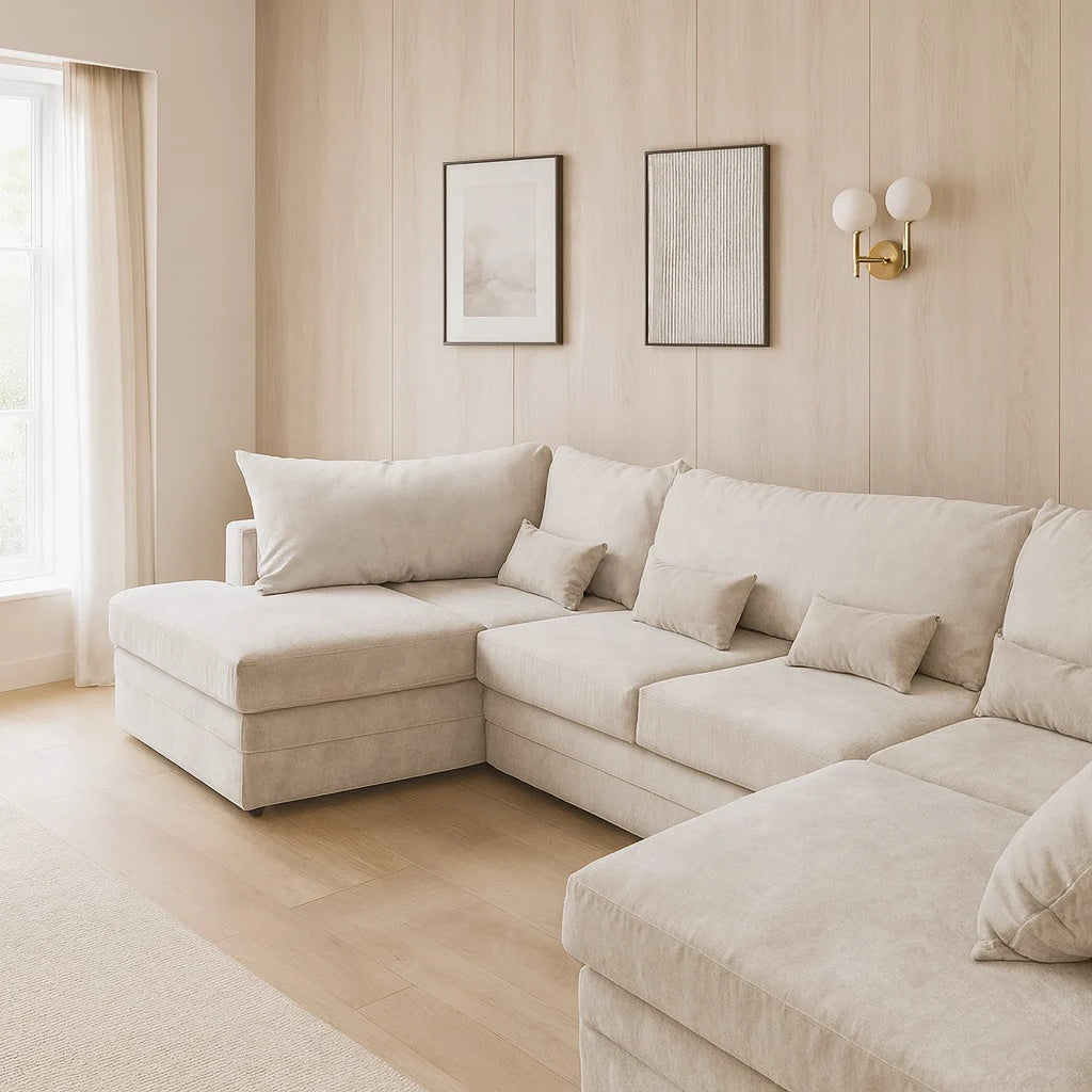 Dylan U-Shape Sofa | UK-Made Family Comfort Sectional