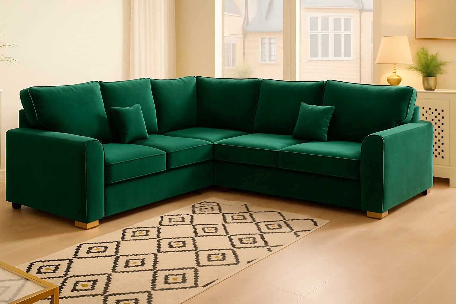 Dylan_Corner_Sofa_5_Seater_in_Emerald_colour