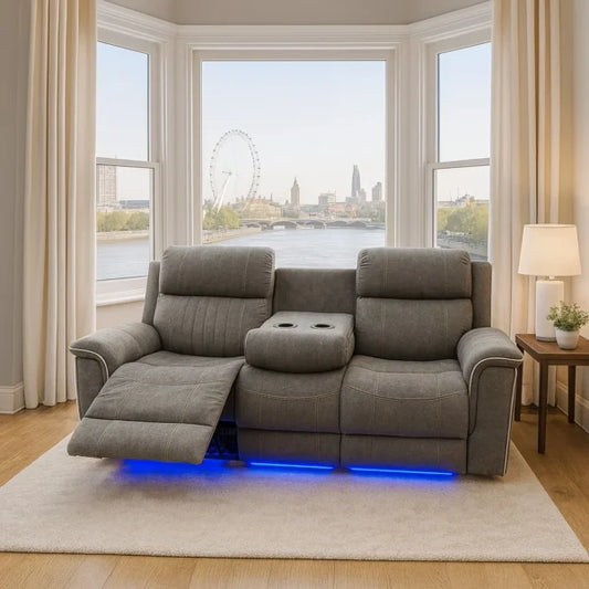 Hannan Electric Recliner 2 Seater Sofa – UK Made Comfort & Style