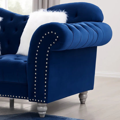 Elegance Velvet Accent Armchair – Handmade in the UK