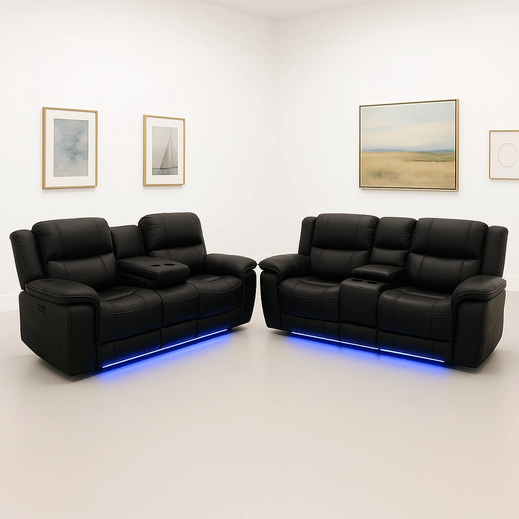 Hannan Electric Recliner 3+2 Seater Sofa – UK Made Comfort & Style