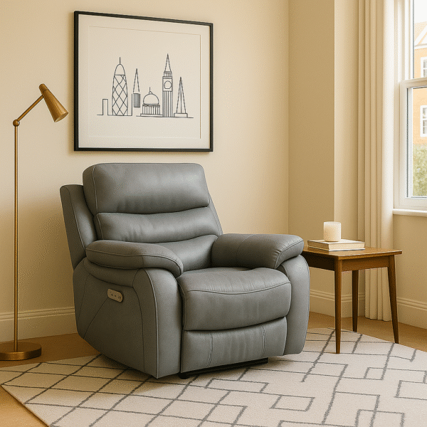 Hannan Electric Recliner Armchair – UK Made Comfort & Style