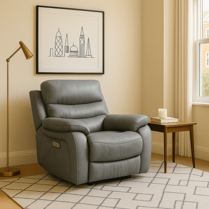 Hannan Electric Recliner Armchair – UK Made Comfort & Style