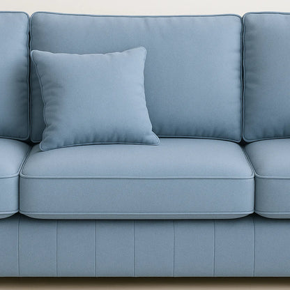 U-Shape Lilly Velvet Sofa with FREE Matching Footstool – UK Made Elegance