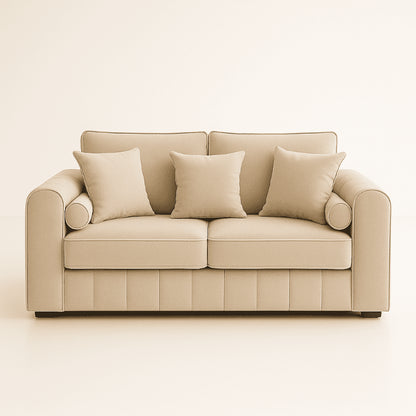 Lilly-Single-2-Seater-sofa-in-Cream-color