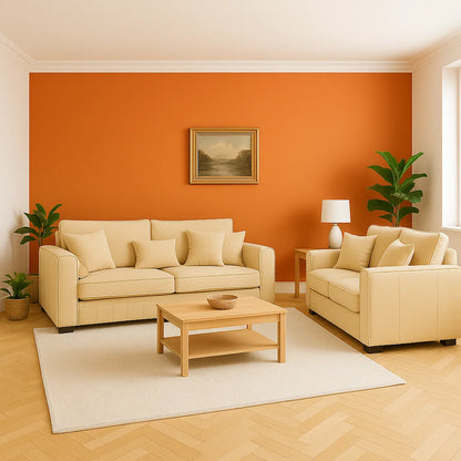 3+2 Seater Sofa Set with free footstool - Comfortable Living Room