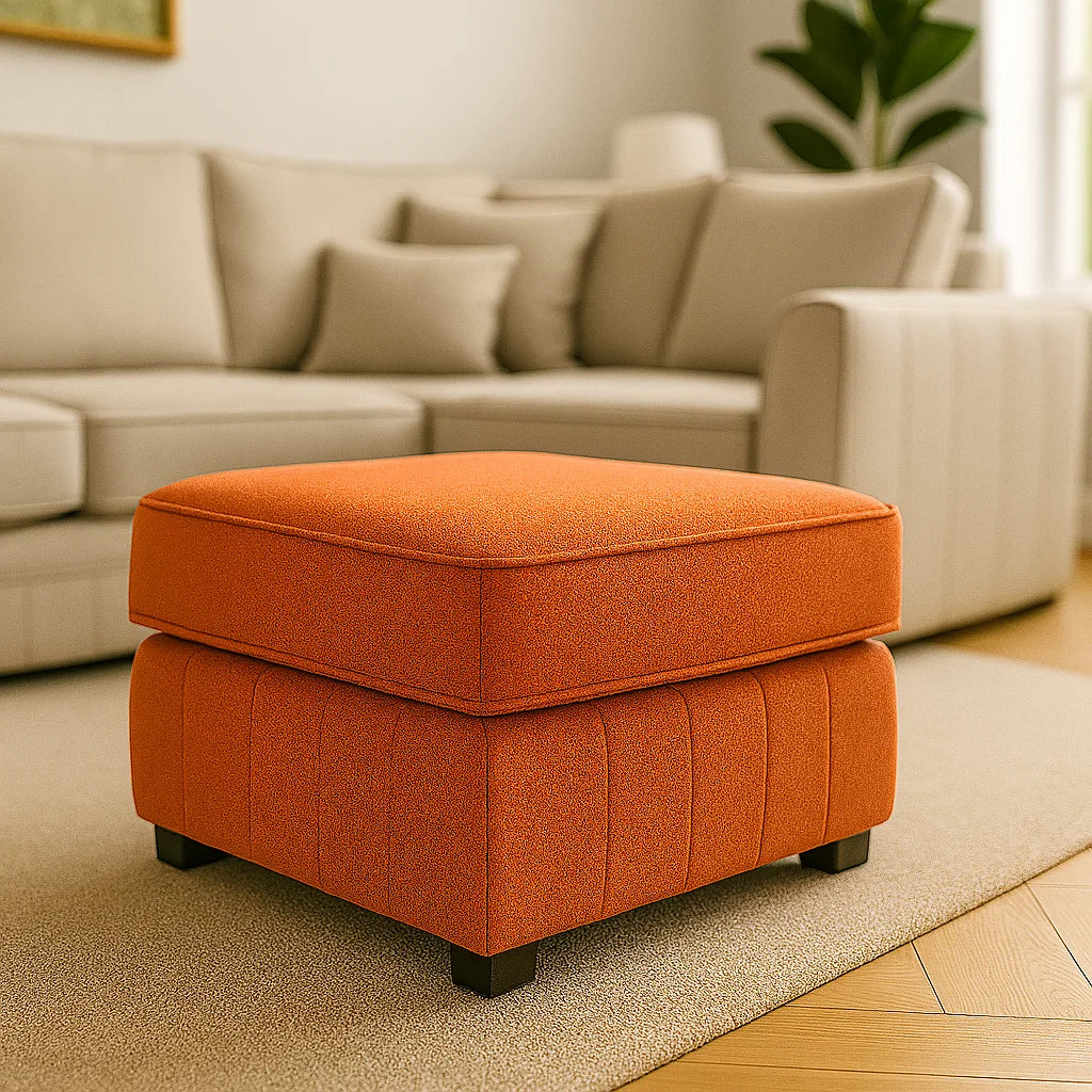 2 Seater Sofa with free footstool - Modern Comfort Lilly Sofa